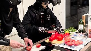 When you are cooking with ghost ????