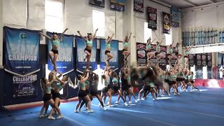 Cheer Extreme Sr Elite Majors Spinning Stunt Challenge
