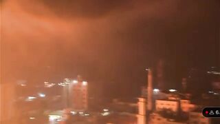 Gaza Close Call | Strike Near Cameraman at 5:12 AM | RCF