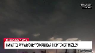 Iron Dome Shield | CNN Captures Interceptions Over Zikim | RCF