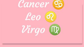 Cancer Leo Virgo weekly horoscope 8 to 14 October