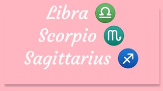 Libra Scorpio Sagittarius weekly horoscope 8 to 14 October