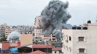 Gaza Skyscraper Strike | IDF Hits 14-Story Building | RCF