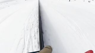 Ski World Record - Longest Rail