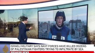 Palestine Tower Hit | Al Jazeera Captures Missile Impact | RCF