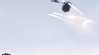 Palestine target Israeli aircraft