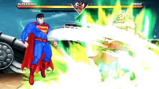Superman vs Broly