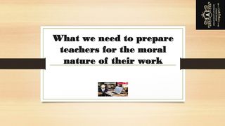 Teaching skills for teachers || Preparation Teachers for the Mora