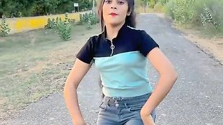 Beautiful girl and dance