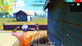 First Time Play Free Fire Max _ Solo Vs Squad Full Gameplay _ NADIYA FF