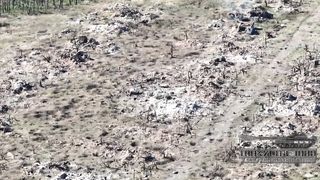 Ukraine Russia War | MT-12 "Rapira" Hits Ukrainian Trench | Possible Casualty | RCF