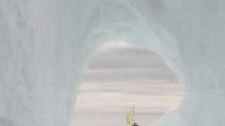 Sea ice land