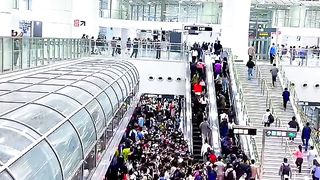 Biggest subway station in Asia