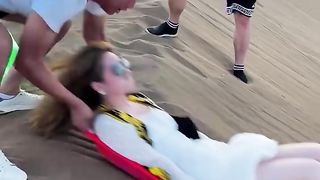 We're adding sandboarding in our to-try list ✅