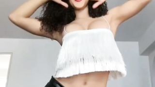 Arabian dance, cute girl