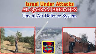 Israel under attacks Al-Qassam brigades unveil air defence system