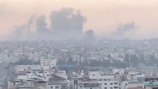 Israel Conflict | Early Morning IDF Airstrikes in Gaza Strip | October 9, 2023 | RCF