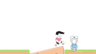 Bridge slice toilet run #gameplay #sonic #viral #youtubeshorts #tvman 3