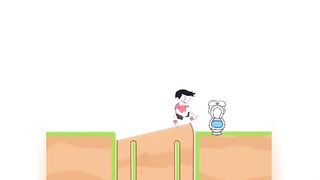 Bridge slice toilet run #gameplay #sonic #viral #youtubeshorts #tvman 4