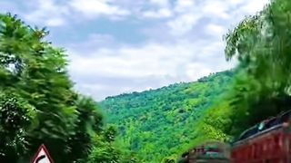 Jhelum River Muzaffarabad Road Kashmir Pakistan