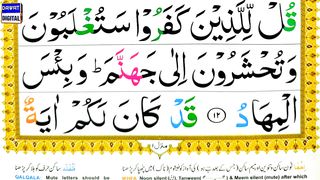Lesson 06 - Surah Al Imran with Tajweed Ayat 13-14