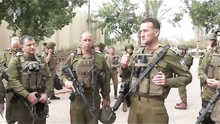 НАЧАЛНИКЪТ НА  ГЕНЩАБА  НА ЦХАЛ В КИБУЦА БЕЕРИ