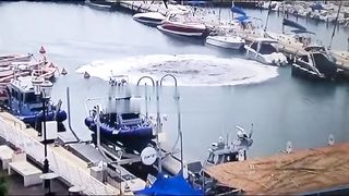 Israel War | Hamas Rocket Arriving at the Pier | RCF