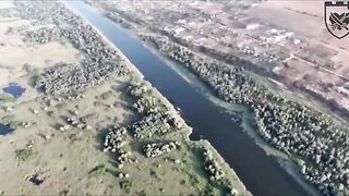 Ukraine Russia War | Accurate Mortar Fire Takes Out Russian Military Motor Boat | Occupied | RCF