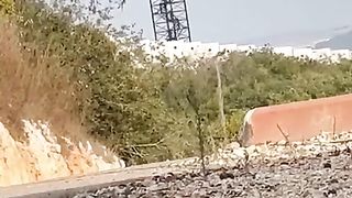 Israel War | Hezbollah Outpost on the Israel-Lebanon Border Getting Blown Up | 2023-10-09 | RCF