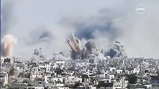 Israel War | Heavy Airstrike in Gaza | RCF