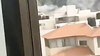 Israel Attack on Palestine from Airplane