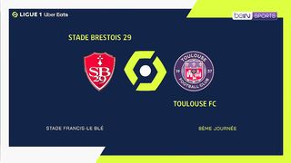 Brest 1-1 Toulouse | Ligue 1 23/24 Match Highlights