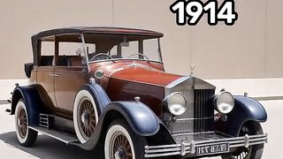 Rolls Royce Evolution 1904 - 2023 #rollsroyce #evolution #ai #artificialinteligence