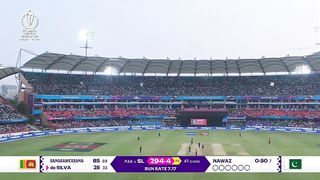 Dhananjaya de-Silva - Wicket - Pakistan vs Sri Lanka ICC World Cup 2023