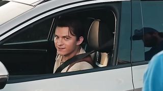 tom holland is peter parker in real life #tomholland #spiderman #zendaya #marvel #shorts #uncharted