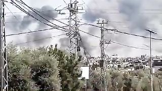 Israel Gaza Conflict 2023 | Airstrikes on Gaza by Israeli Air Force | Morning of 10 Oct 20 | RCF