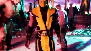 Mortal Kombat Scorpion's new kicks are fire