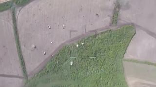 Ukraine Russia War | Ukrainian Armored Vehicle (Probably Tank) on Fire After Russian Stri | RCF