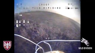 Ukraine Russia War | FPV Drone Passes Russian Soldier in Hideout and Strikes Point Blank | RCF