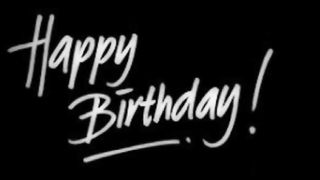 Happy birthday my brother.