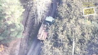 Ukraine Russia War | FPV Drones Strike Russian Cargo Truck with Soldiers | RCF