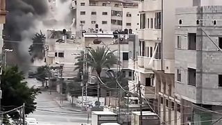 Israel War | Gaza IDF Air Strikes | Collapsing Buildings | RCF