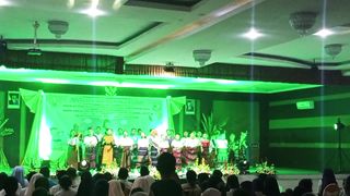 Missionary children's art performance