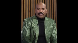Montana Johnson (8-years-old) shows off his sparring skills against Steve Harvey