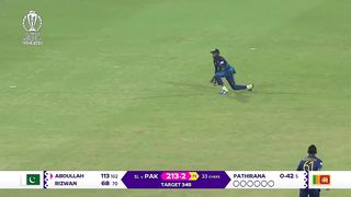Abdullah Shafique - Wicket - Pakistan vs Sri Lanka