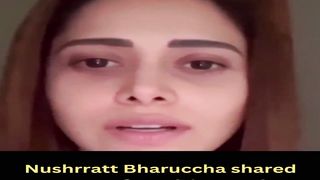 Nushrratt Bharuccha shared story of stuck in Israel #nushratbharucha #shorts #viral #youtubeshorts #trending #shortvideo #ytshorts