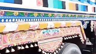 Beautiful truck decorated #viral#shortvideo