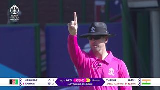 Rahmat Shah - Wicket - India vs Afghanistan