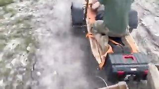 Ukraine Russia War | Wounded Ukrainian Soldier Evacuated via Quad - UA POV | RCF