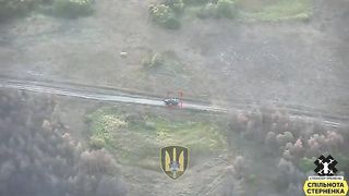 Ukraine Russia War | Russian Ural 4320-36 Destroyed by FPV Drone in Kherson Region - UA POV | RCF